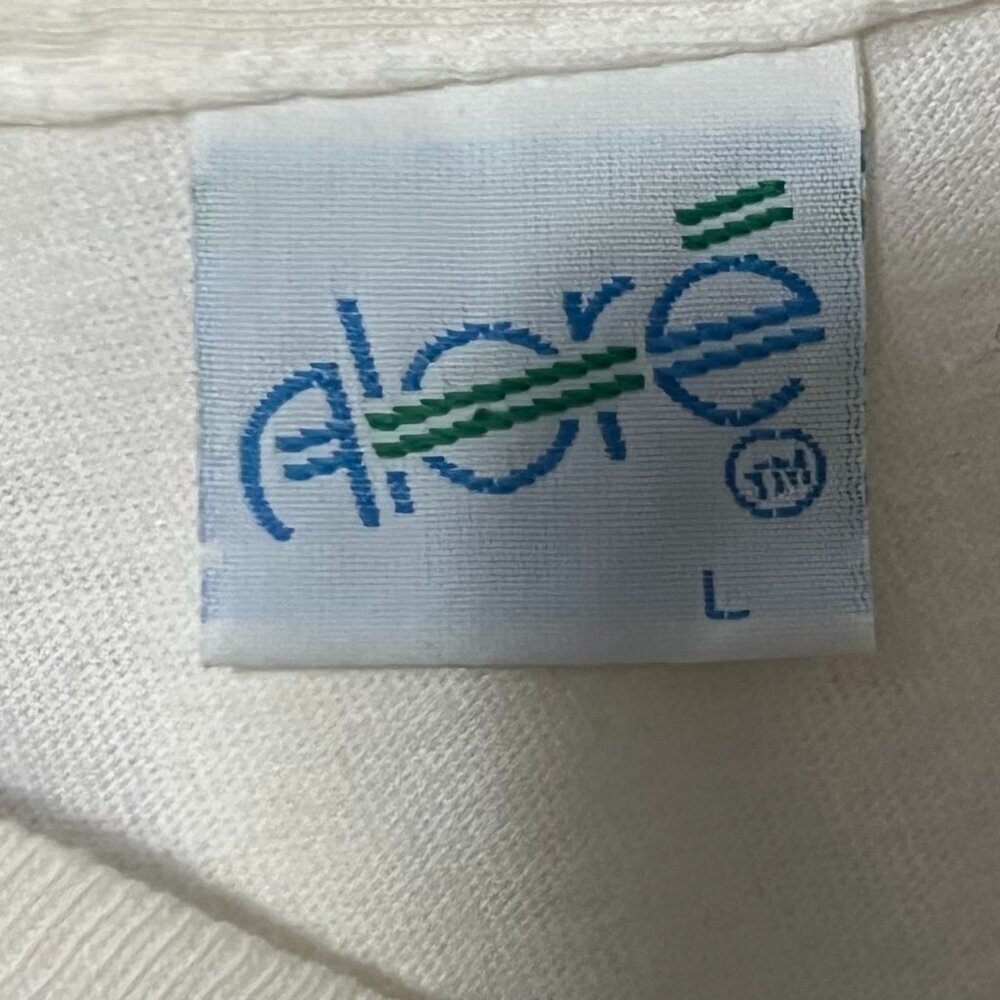 Vintage 90's Alore Graphic Tee Shirt Large New York City Themed Print - Picture 3 of 11